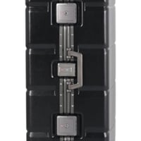 طقم حقائب سفر فاخرة من الألومنيوم - 3 قطع بتصميم ع...