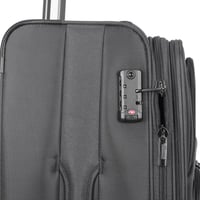 طقم شنط سفر قماش جودة عالية ب5 عجلات مكون من 3 قطع