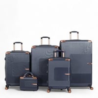 طقم حقائب "عرائس" فاخر ومتكامل - 5 قطع من ABS عالي...