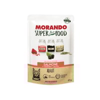 موراندو سوبر فود طعام رطب للقطط بالسالمون 85 جرام