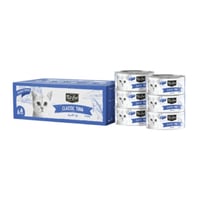 كت كات معلبات الطعام الرطب تونا كلاسيكي للقطط 6 حب...