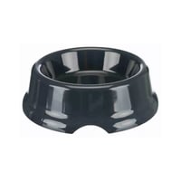 تريكسي صحن للقطط والكلاب بلاستيك اسود 0.25 لتر- قط...