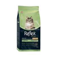 ريفلكس بلس طعام جاف بالدجاج للقطط المعقمة 1.5 كيلو
