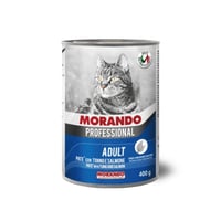 موراندو طعام رطب للقطط باتيه تونة وسالمون 400 جرام
