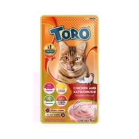 تورو بلس دجاج وكاتسوبوشي مع فيتامين E مكافئات للقط...