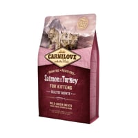 كارنيلوف طعام جاف بالسلمون والديك الرومي للقطط الص...