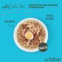 شيزر افتر دارك شرائح الدجاج مع بيض السمان في المرق...