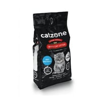 كات زون رمل بنتونيت الأبيض مضاد للبكتيريا 12 لتر