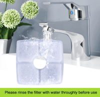 فلتر تنقية لنافورة المياه مربع 4 قطع