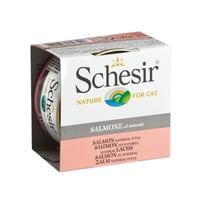 شيزر معلبات سلمون في ماء الطهي وجبة طبيعية للقطط 8...