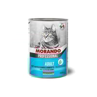 موراندو طعام رطب للقطط باتيه السمك والروبيان 400 ج...