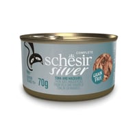 شيزر سيلفر شرائح التونا والماكريل في المرق للقطط 1...