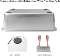 ليتر بوكس ستيل طول 48 عرض 33 إرتفاع 19