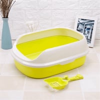 حوض رمل مع سكوب حجم كبير - لون اخضر