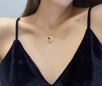 سلسال هلال الحب 18K
