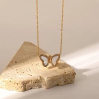 سلسال butterfly الذهبي 18K