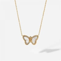 سلسال butterfly الذهبي 18K