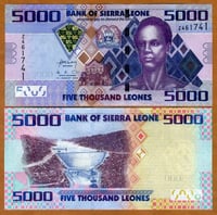 سيراليون فئة 5000 ليون أنسر (إصدار قديم)