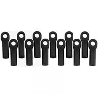 RPM Long Traxxas Turnbuckle Rod End Set (Black) (1...