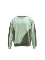 DW-08 Light Mint & Olive Sweater