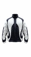‏DW-06 Navy & White Contrast Puffer Jacket