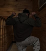 DW-02 Brown & Olive Hoodi