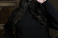 نساء DW-01 Women’s Black Hoodie