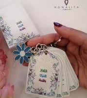 ميدالية أنيقة للشنط والمفاتيح