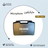 مايكرفون لاسلكي / MICROPHONE PRO-SOUND WM-5547
