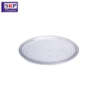 صحن بلاستيك دائري للحلا والمعجنات مقاس 36سم (47حبة...