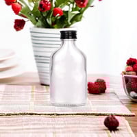 علب زجاج جولد برو بغطاء المنيوم 100مل (كرتون 120 ح...