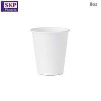 اكواب ورقية سنغل 8 اونص الوان متعددة (1000 حبة)