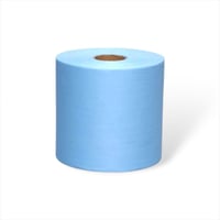 رول فوط مطبخ مايكرو فايبر ازرق وسط 300 قطعة (1 حبة...