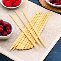 اعواد خشبية عريضة للشواء مقاسات متعددة (كرتون 1500...