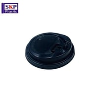 غطاء بلاستيك اسود 8 اونص (1000 حبة)