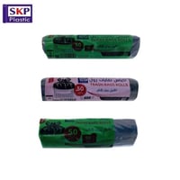 اكياس نفايات 50 جالون مقاسات متعددة (10 رول)