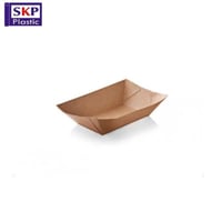 صينية ورقية لتقديم المأكولات رقم 3 (500 حبة)