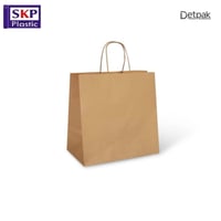 اكياس ورقية لون بني من ديت باك مقاسات متعددة (كرتو...