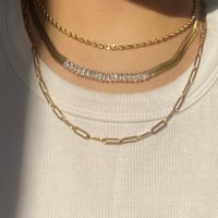 Paperclip necklace