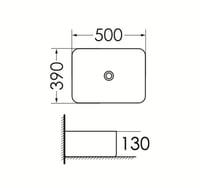 حوض معسلة برافات مينا / BRAVAT mena