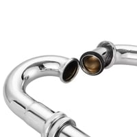 هراب مغسله p trap كروم استينجر / STINGER