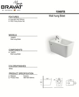 كرسي بيديه معلق مربع برافات / BRAVAT