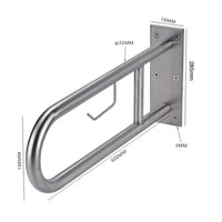 ساند جداري متحرك استانلس ستيل مع وراقه