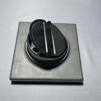 صفاية سيراميك او عادي ستانلس كروم 15*15سم مع رداد