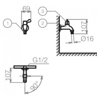 بزبوز حنفيه فيجلاسيرا / Viglacera