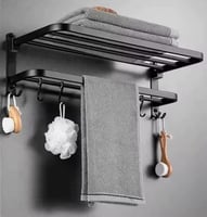 علاقة مناشف اسود دورين