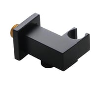 كوع مخفي اسود مع قاعدة