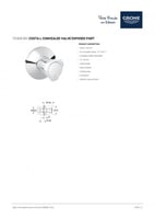 مسكة محبس رئيسي جروهي / GROHE