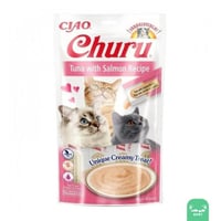 مكآفاة ‎اينابا تشورو هريسة تونا مع سالمون 4×14غ