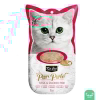 كت كات هريس تونا و سمك مدخن 4*15جرام